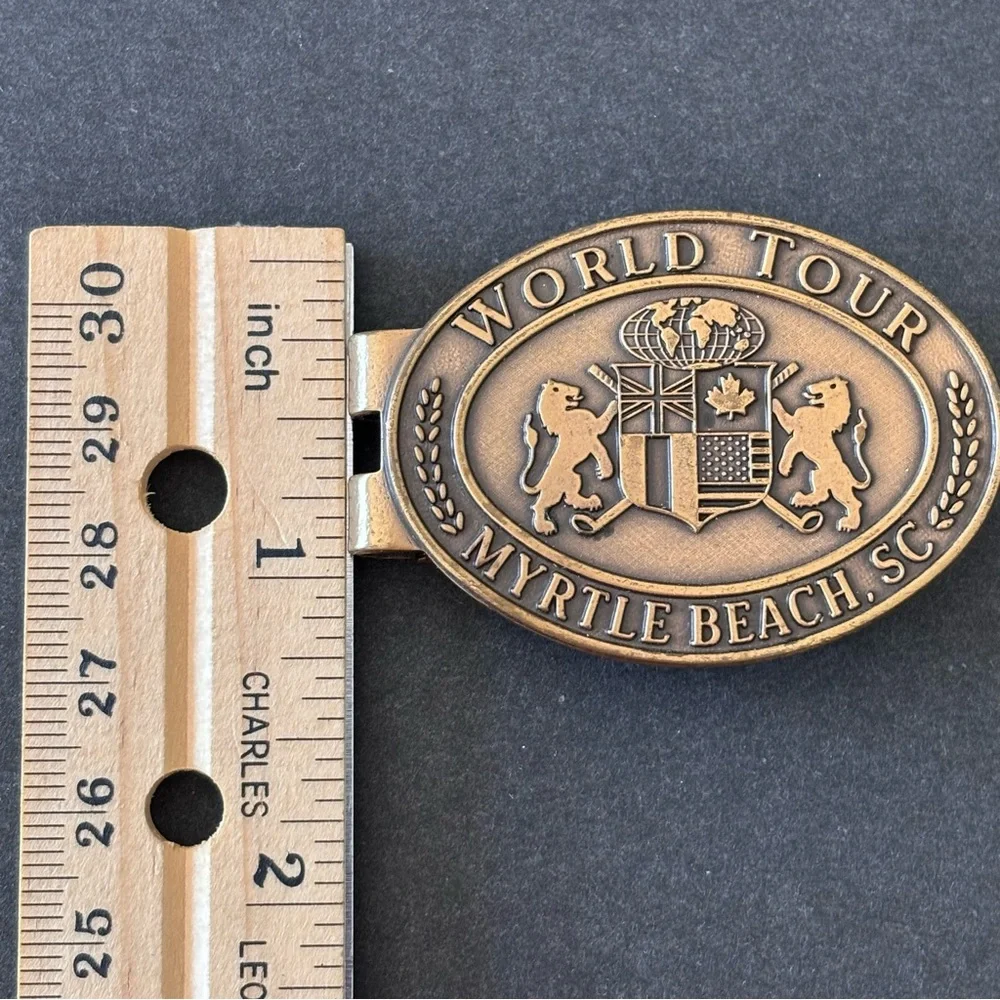 The Original by PG&A World Tour Golf Myrtle Beach SC Proclip Bronze Money Clip